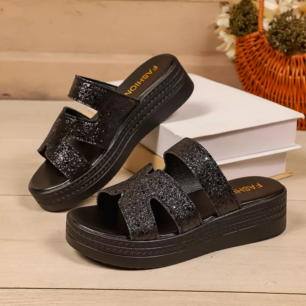 Open Toe Platform Sandals