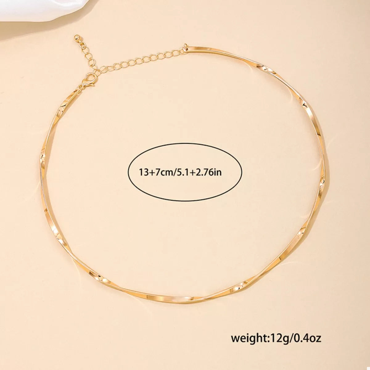 18K Gold-Plated Minimalist Necklace