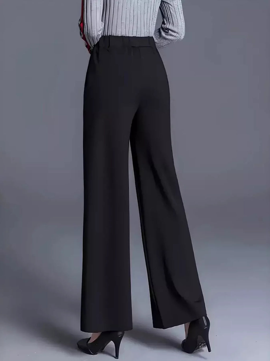 High-Waisted Wide Leg Pants