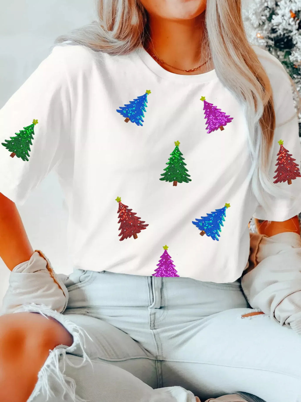 Christmas Tree Relaxed Fit T-Shirt