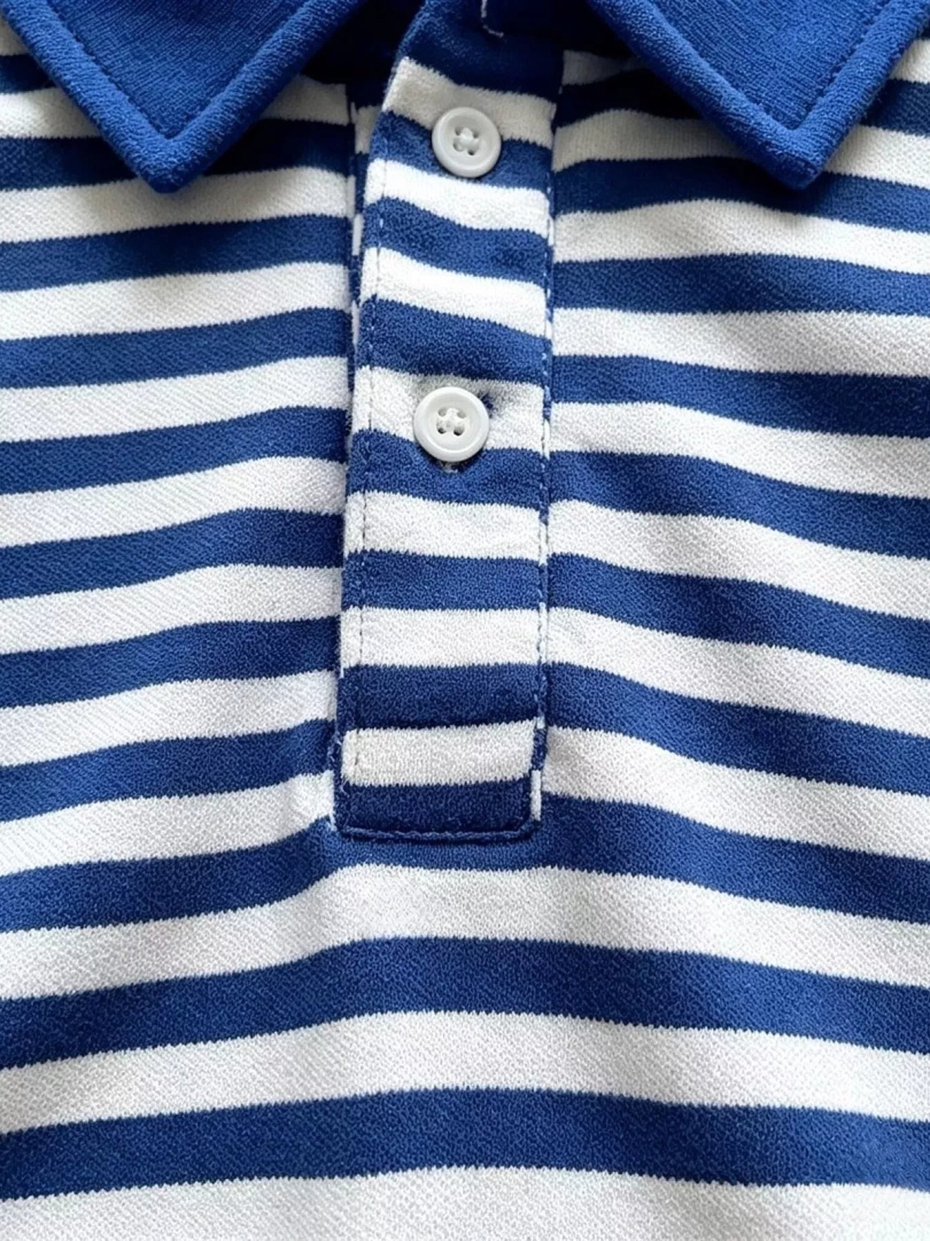 Children's Patriotic Striped Polo & Shorts Set