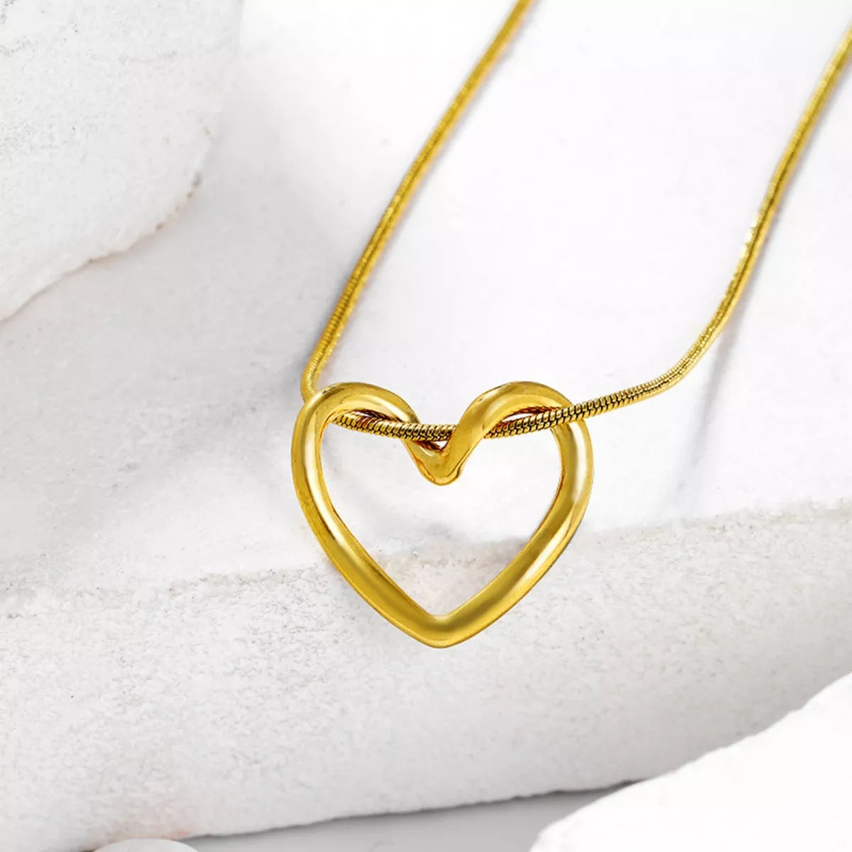 Stainless Steel Heart Necklace