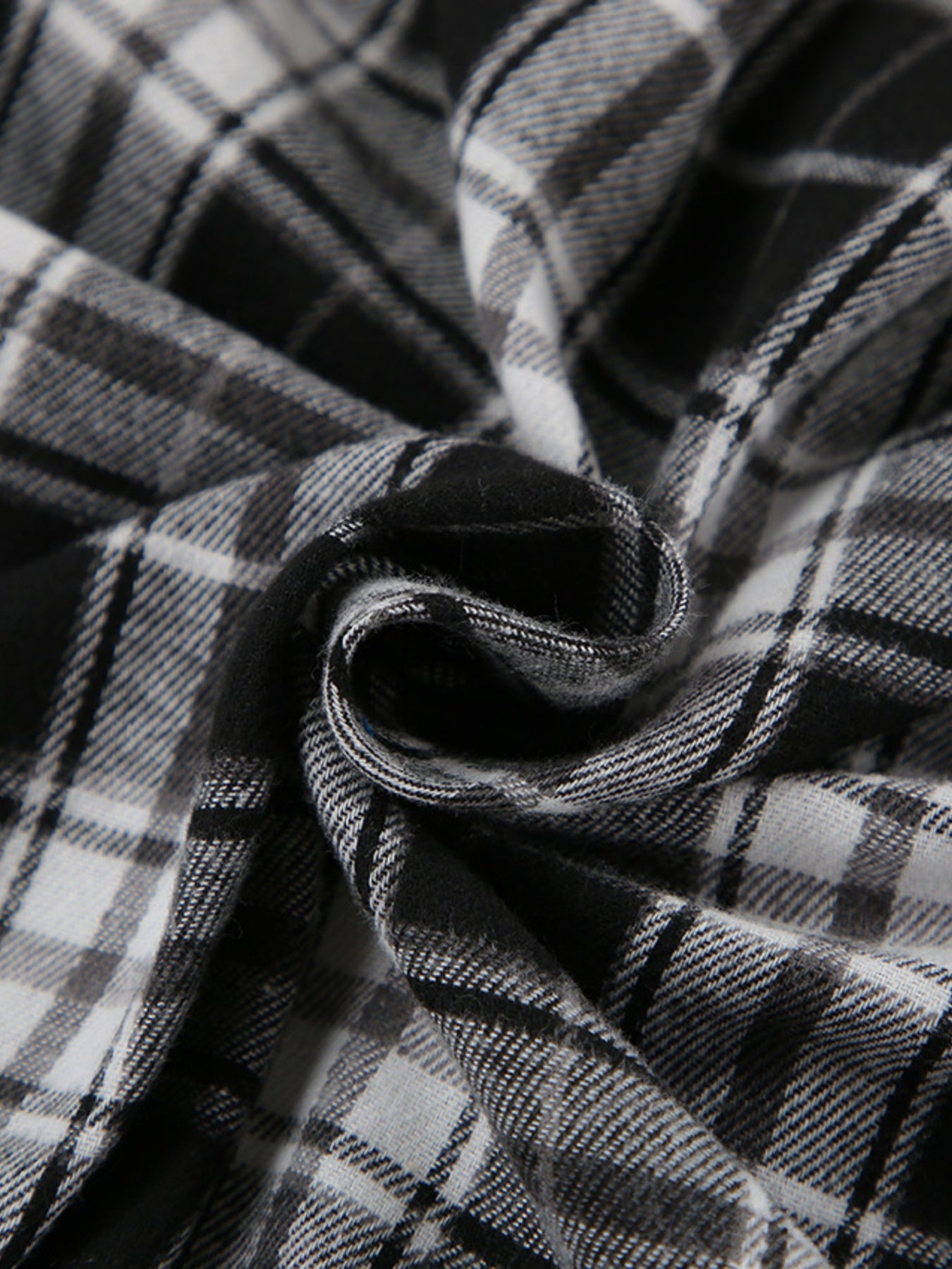 Oversized Plaid Button Up Shirt