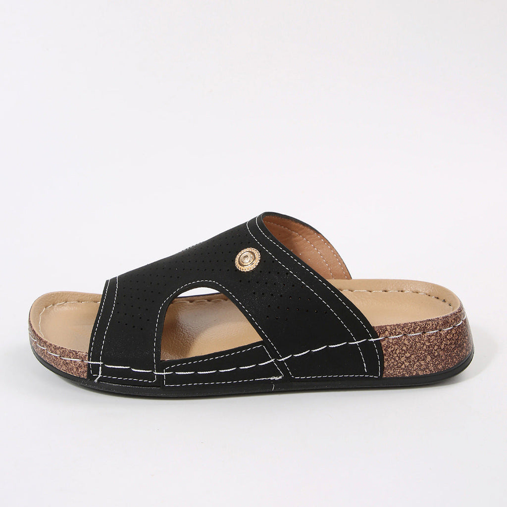 Open Toe Wedge Sandals