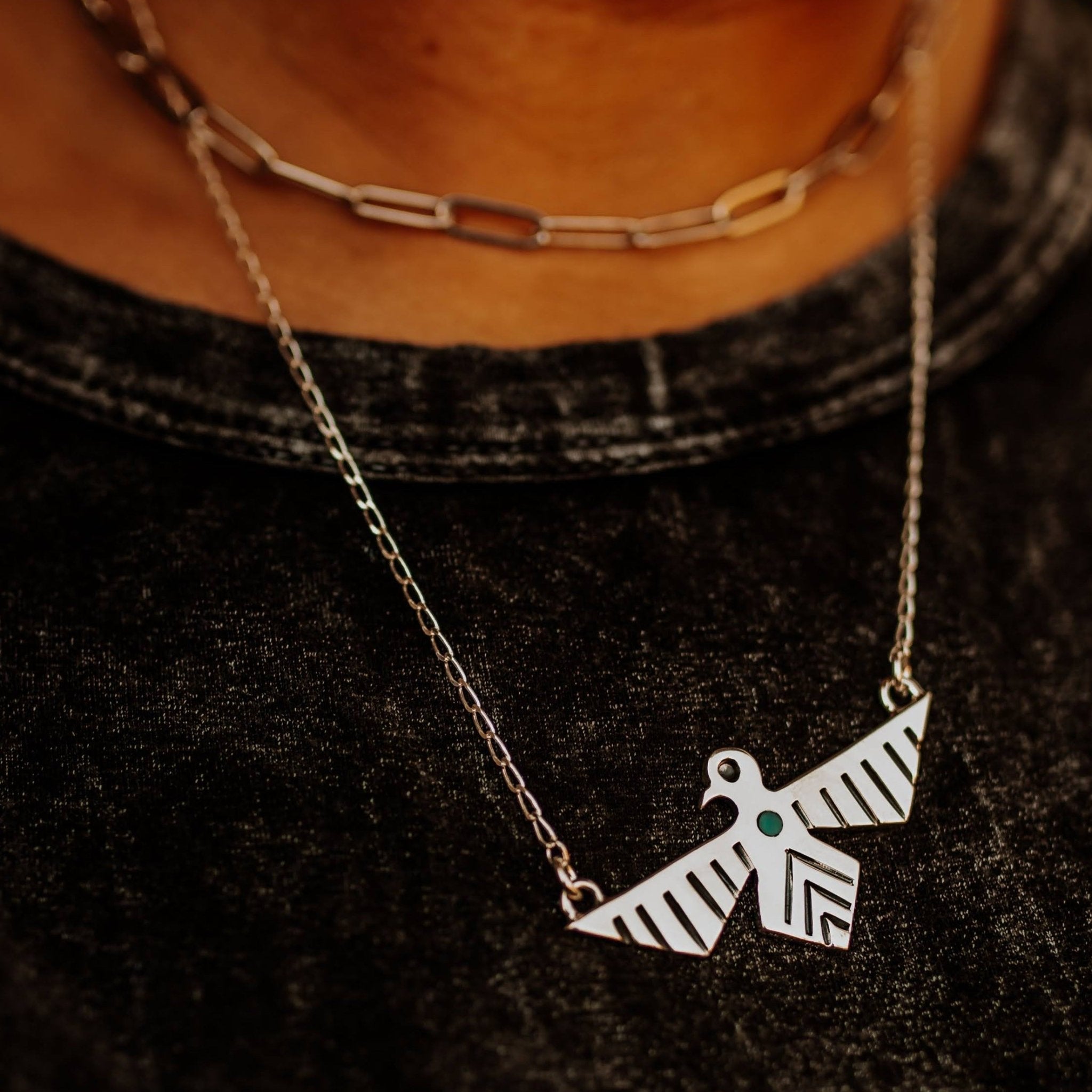 Silver Paperclip Choker