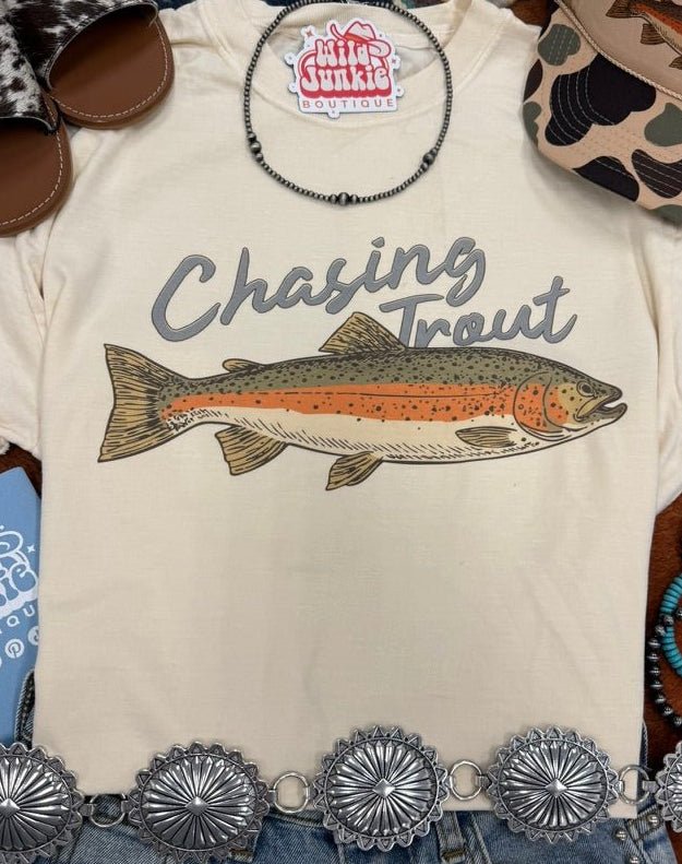 Chasing Trout Graphic Tee
