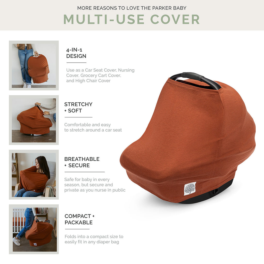 Multi-use Cover, Pewter Stripe