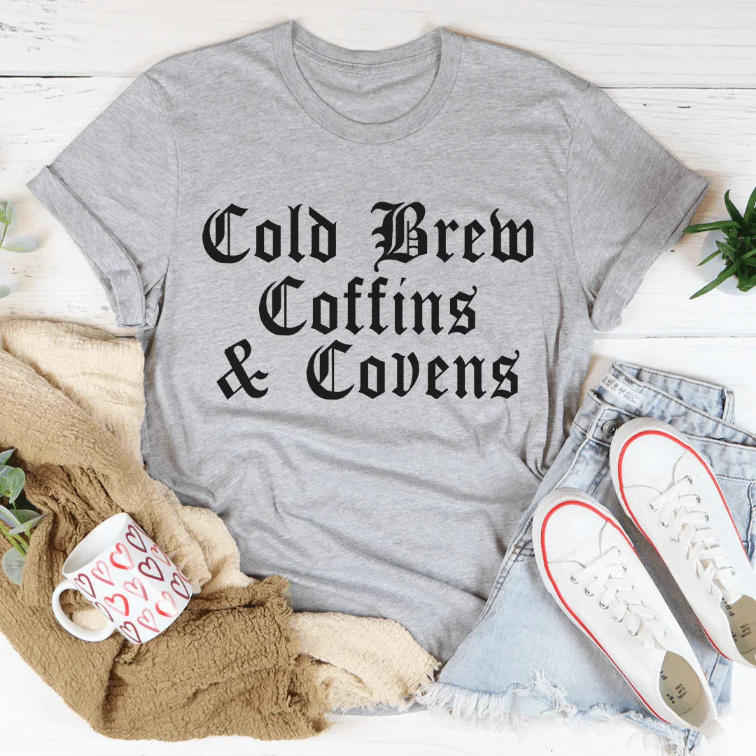 Cold Brew Coffins & Covens Tee