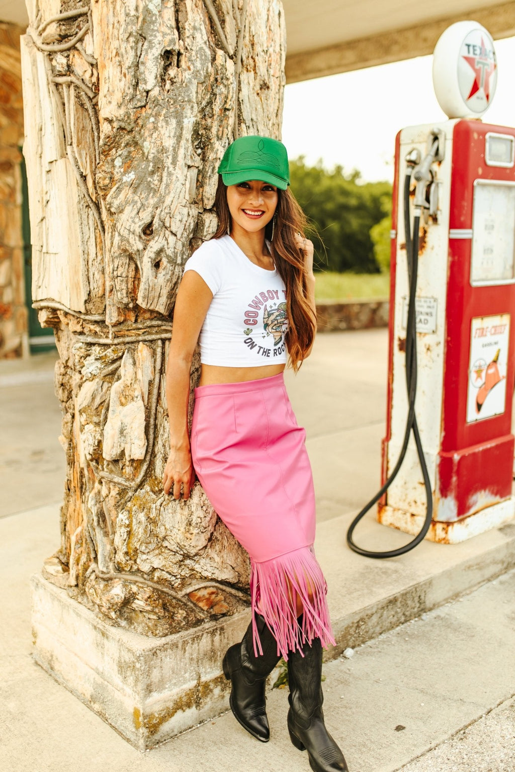 Cowboy Tears Babydoll Graphic Tee
