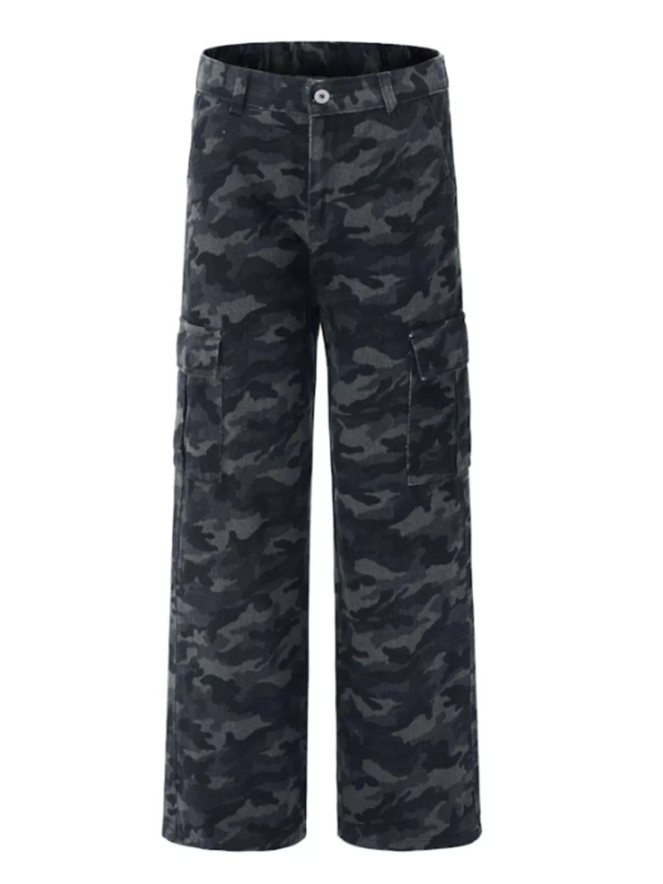 Men's Relaxed Fit Camo Cargo Pants