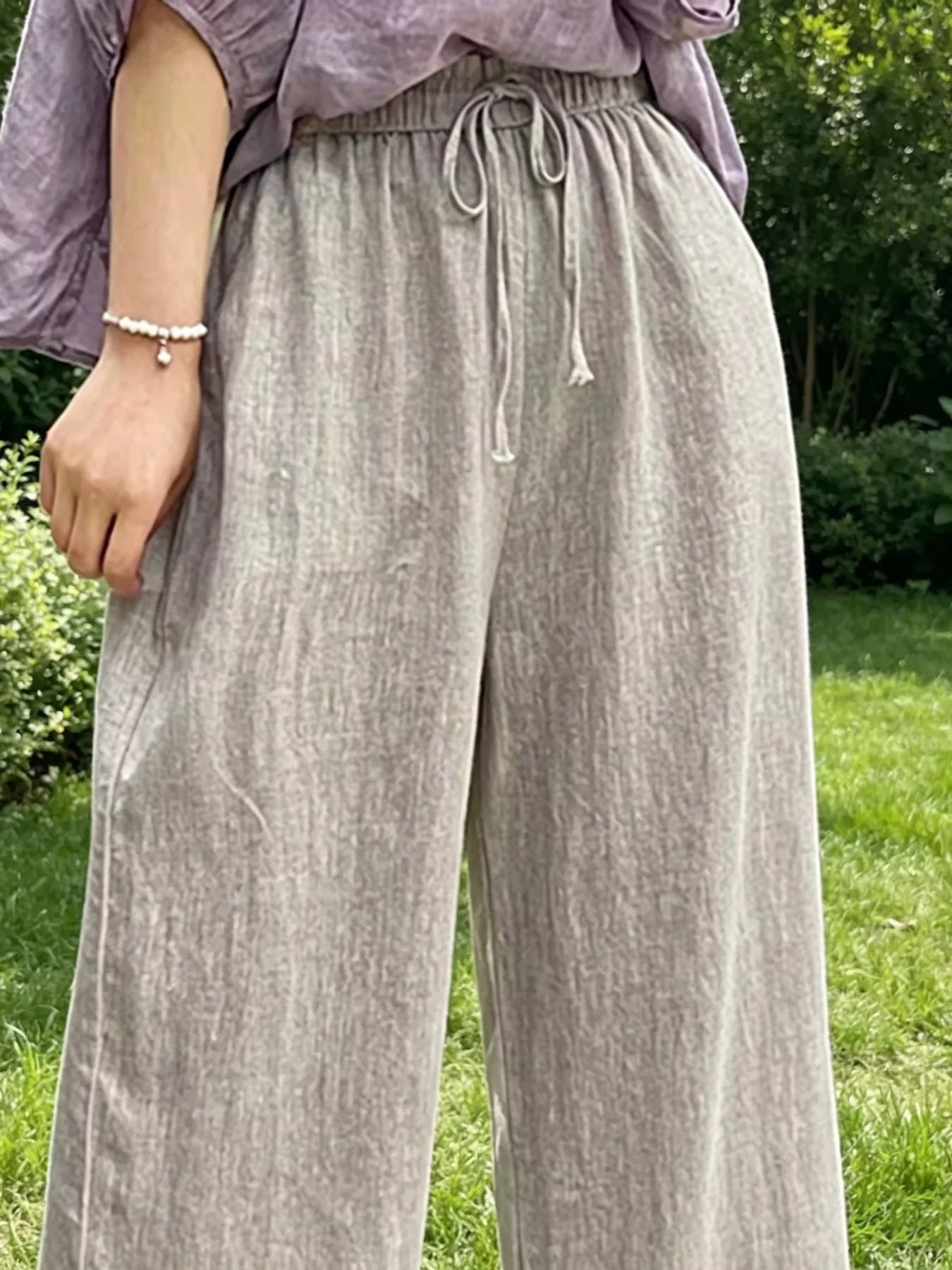Casual Wide Leg Pants