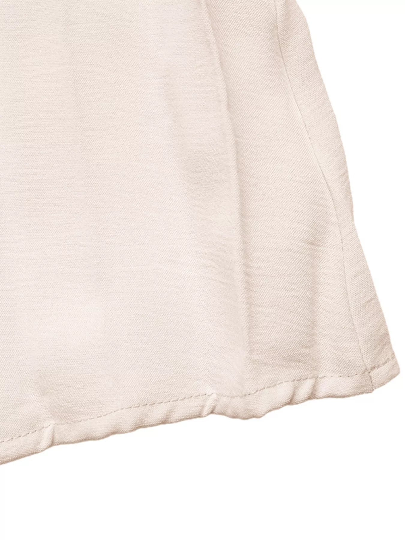 Pleated V-Neck Midi Dress