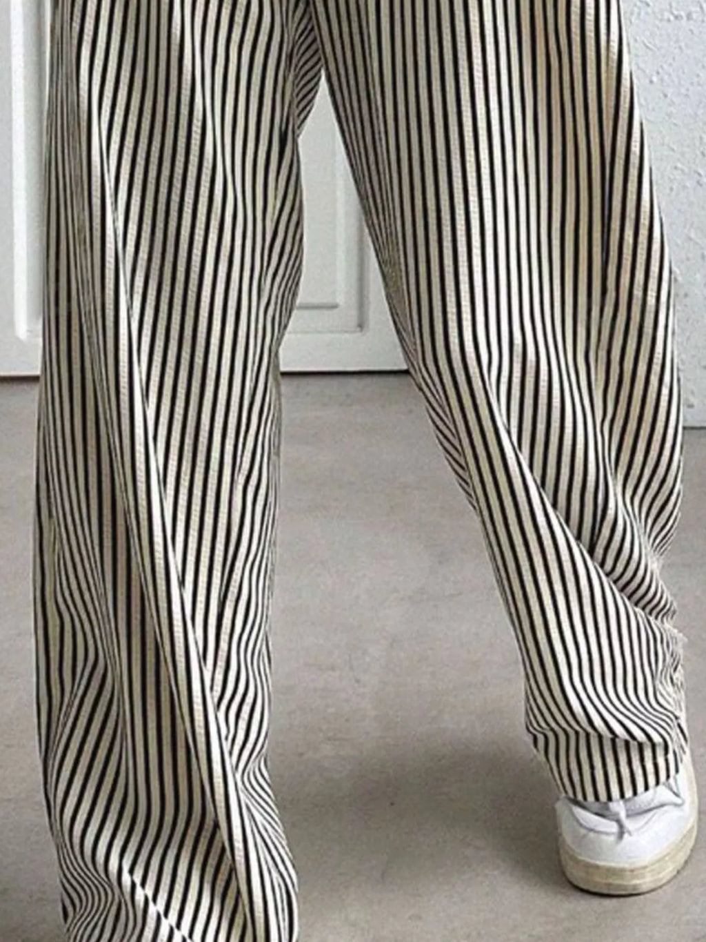 Striped Wide Leg Pants