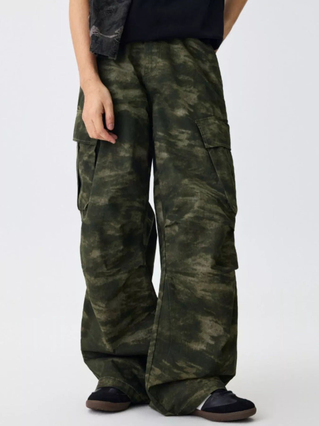 Men's Camouflage Print Cargo Pants