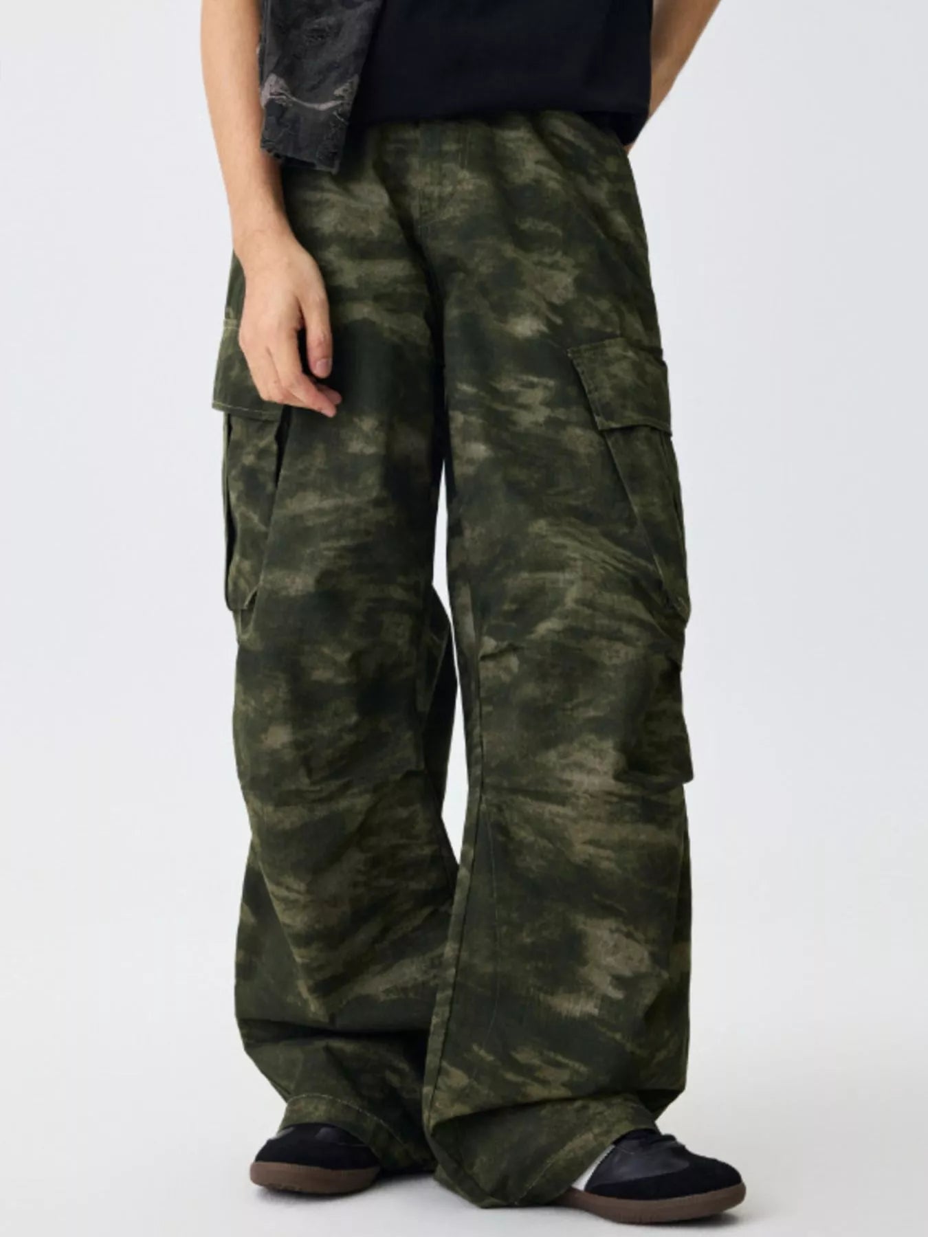 Men's Camouflage Print Cargo Pants