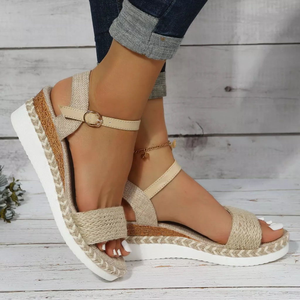 Open Toe Wedge Sandals
