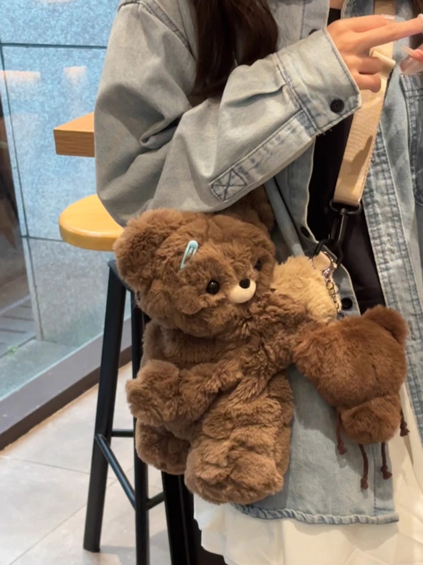 Plush Teddy Bear Backpack Bag