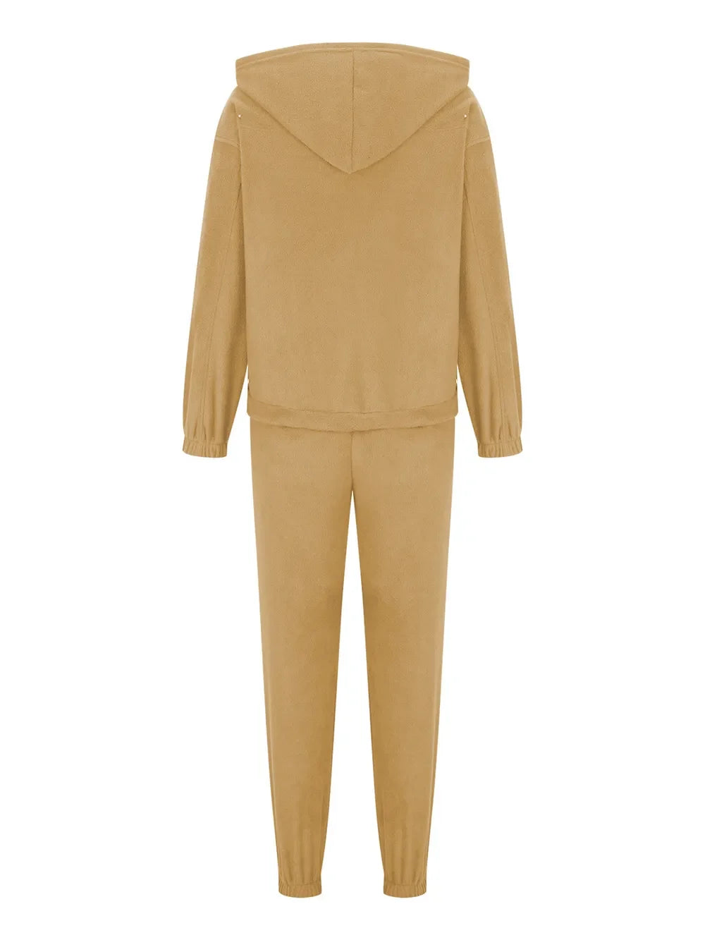 Zip Up Long Sleeve Hoodie and Joggers Set