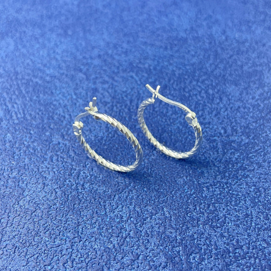 925 Sterling Silver Hoop Earrings