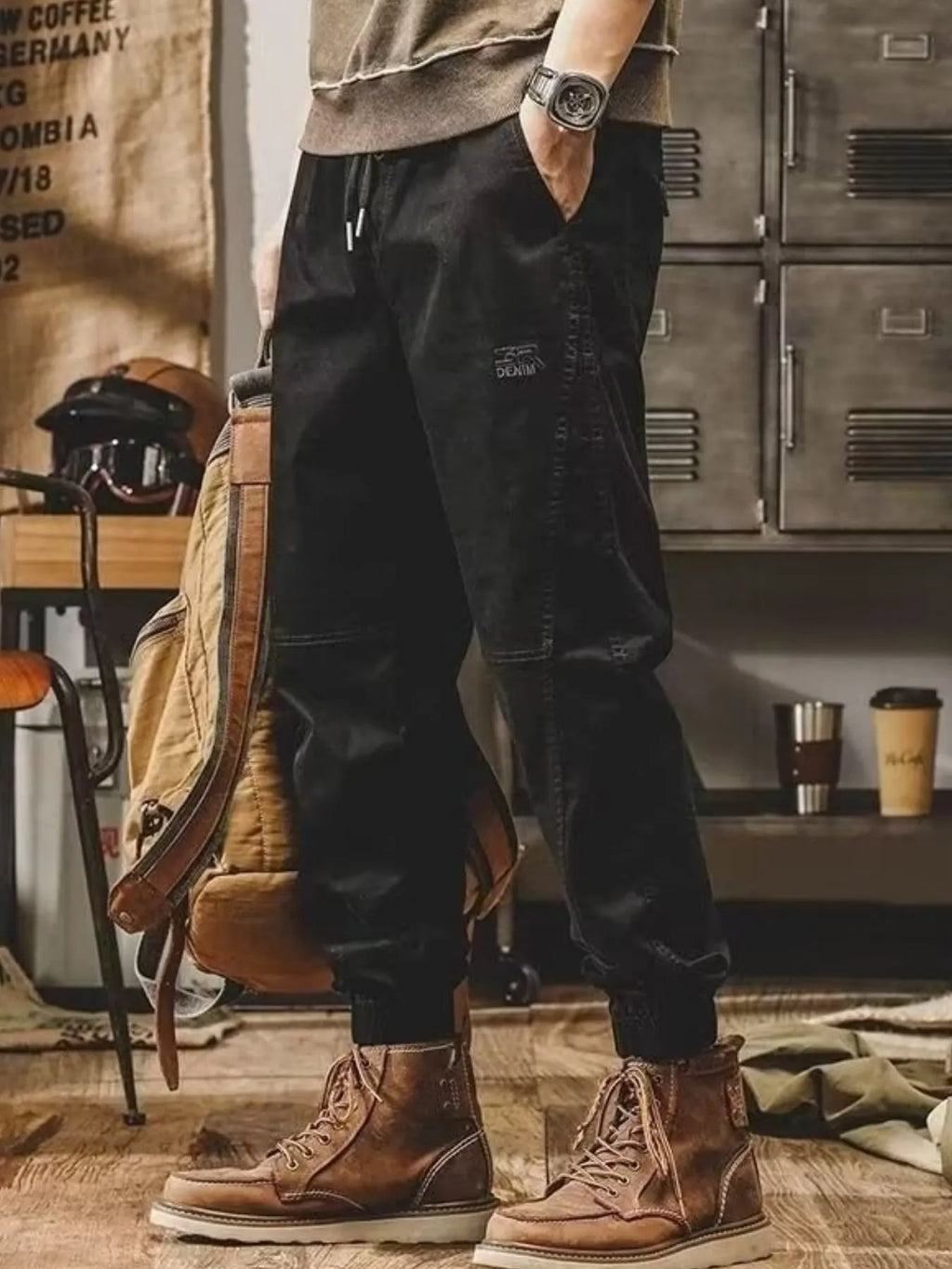 Men's Plus Size Loose Fit Joggers