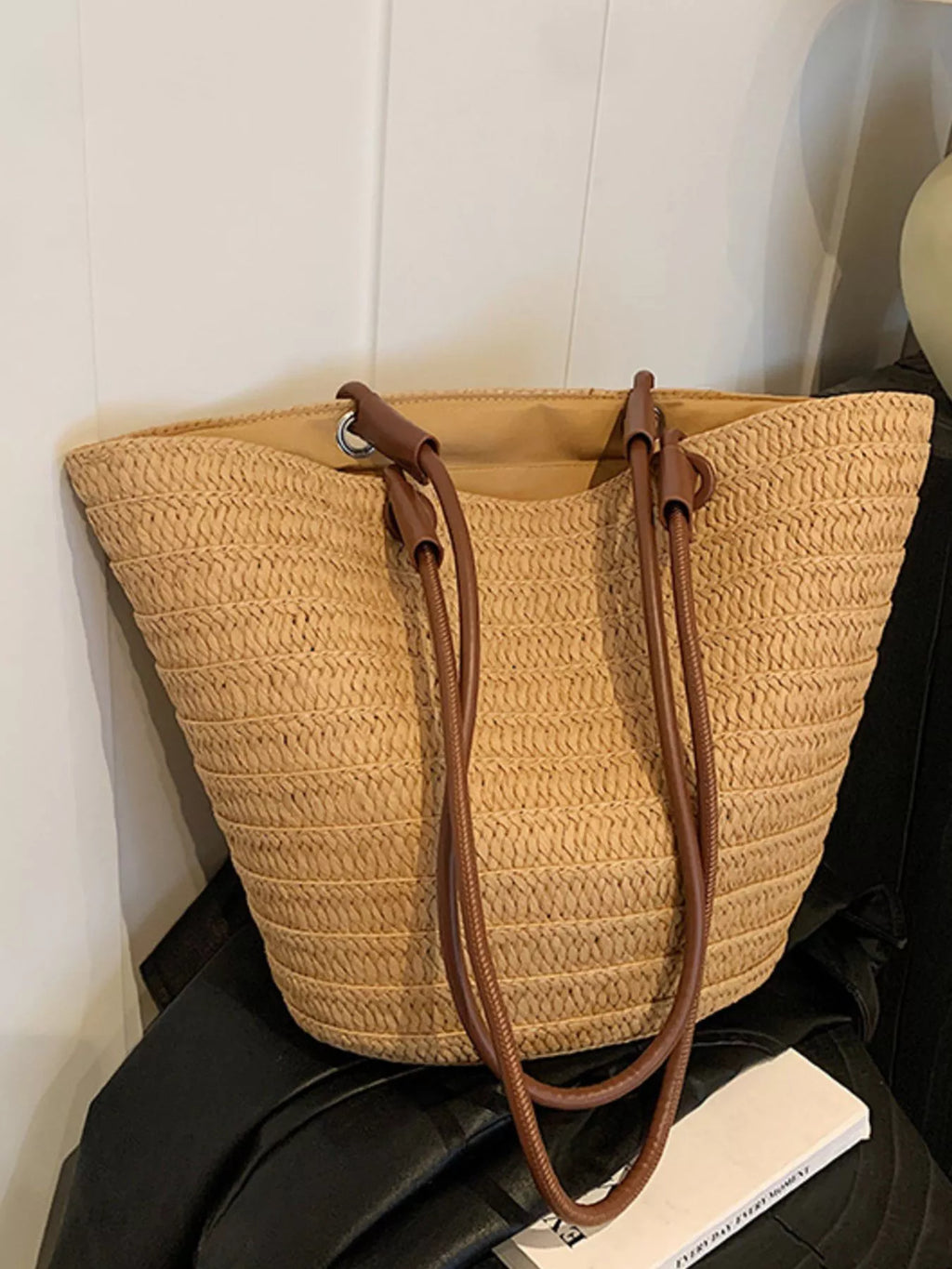 Straw Woven Shoulder Bag