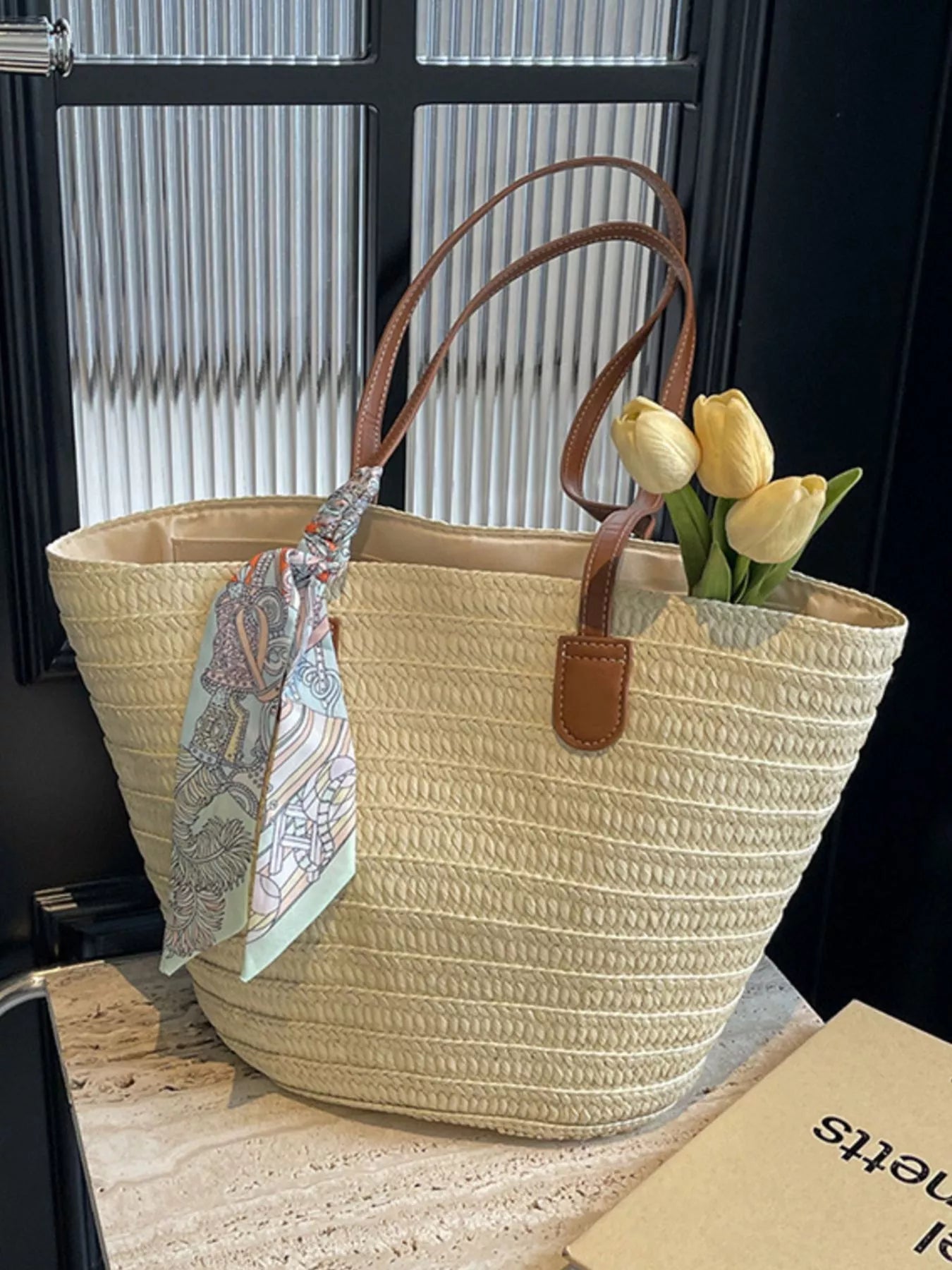 Straw Woven Shoulder Bag
