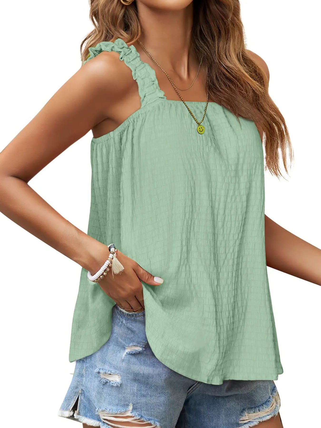 Square Neck Tank Top
