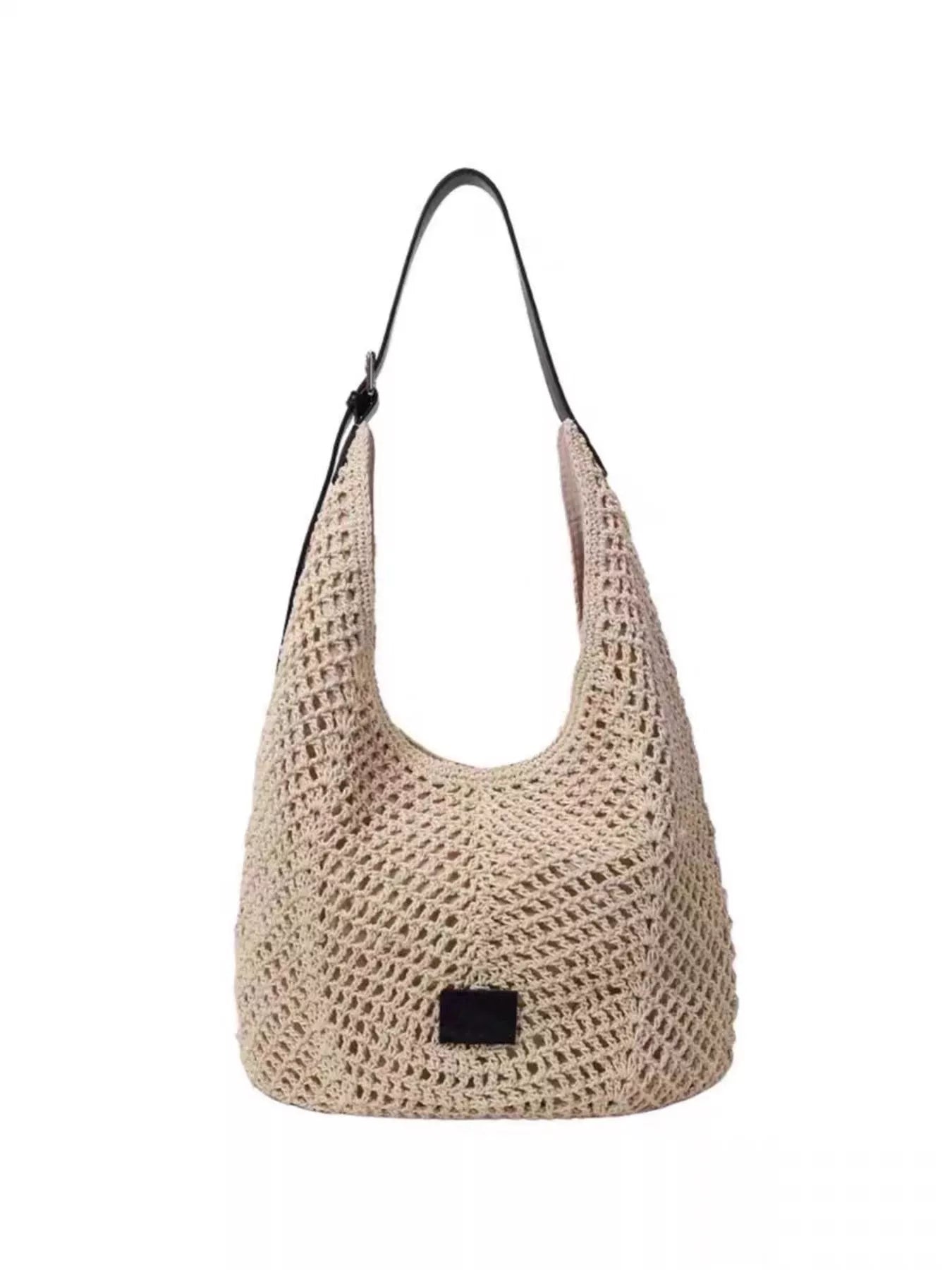 Adjustable Strap Crochet Bag