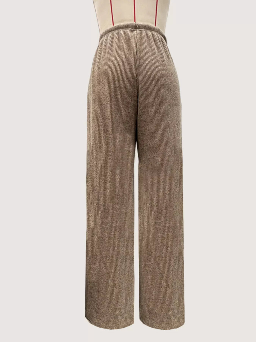 Drawstring Wide Leg Pants