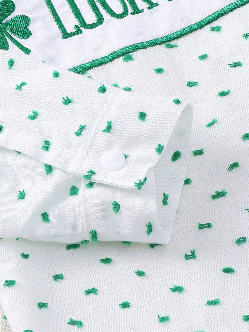 Children's Lucky Charm Gingham Top & Bottom Set