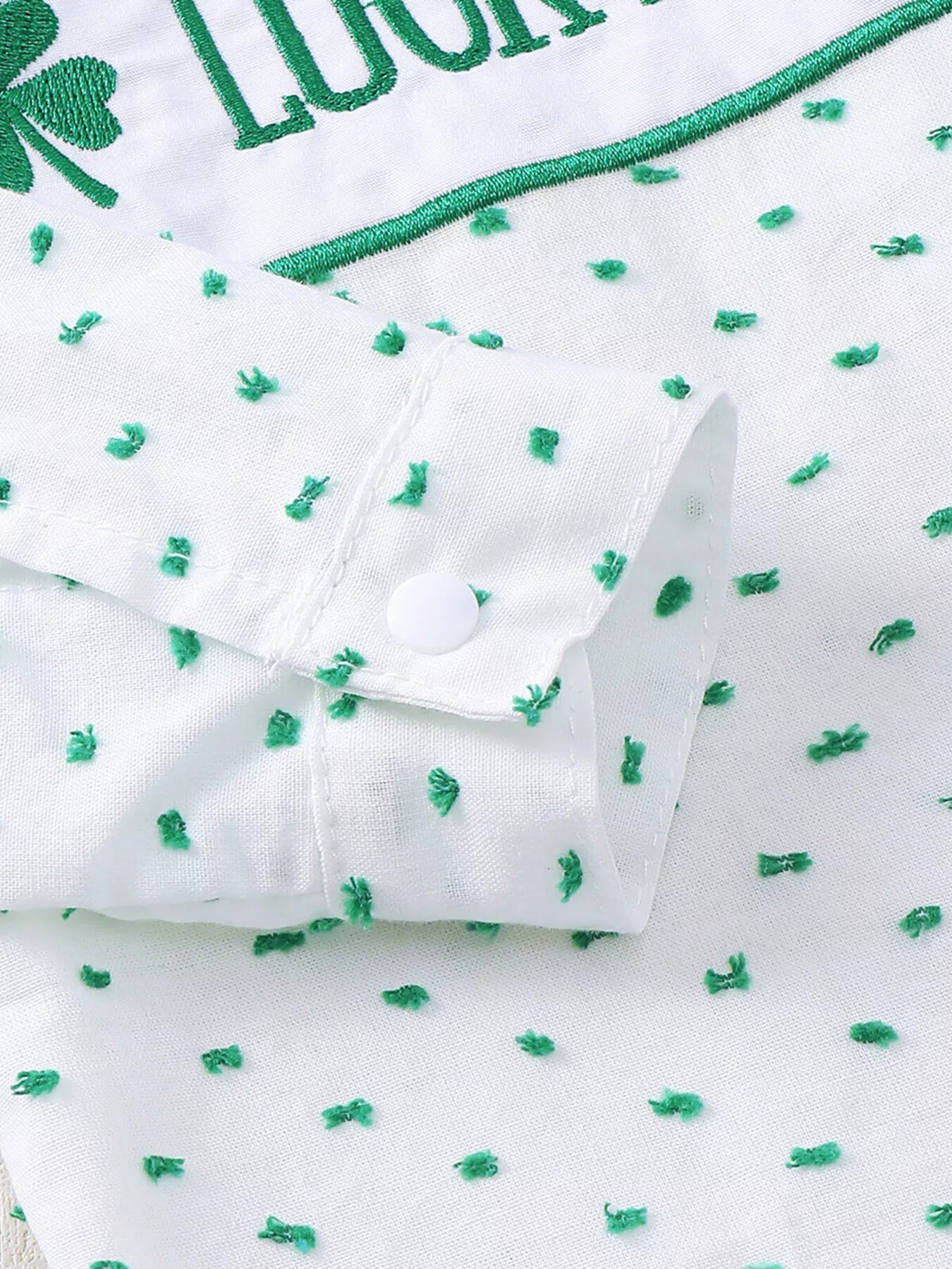 Children's Lucky Charm Gingham Top & Bottom Set