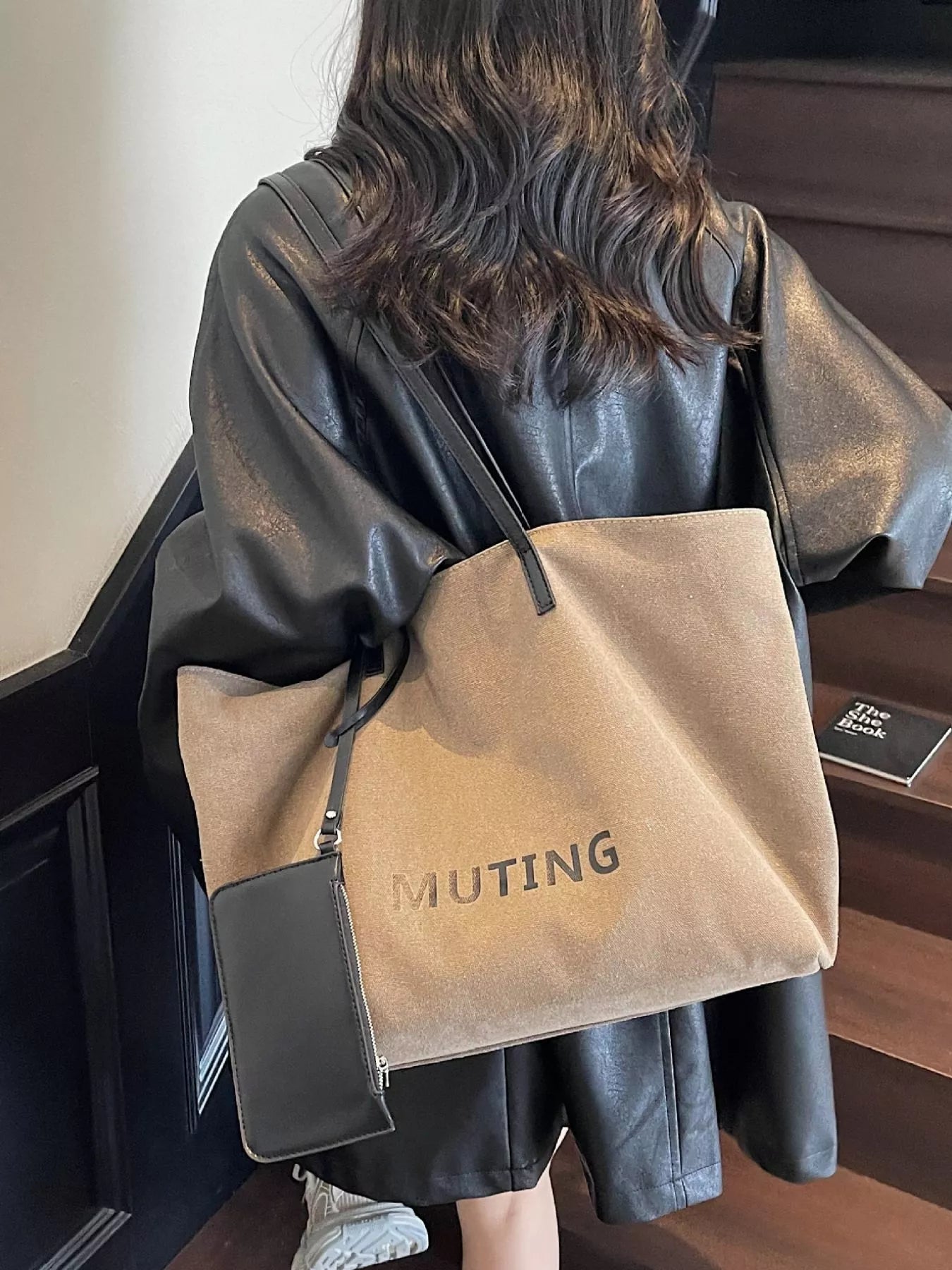 Casual Canvas Tote Shoulder Bag