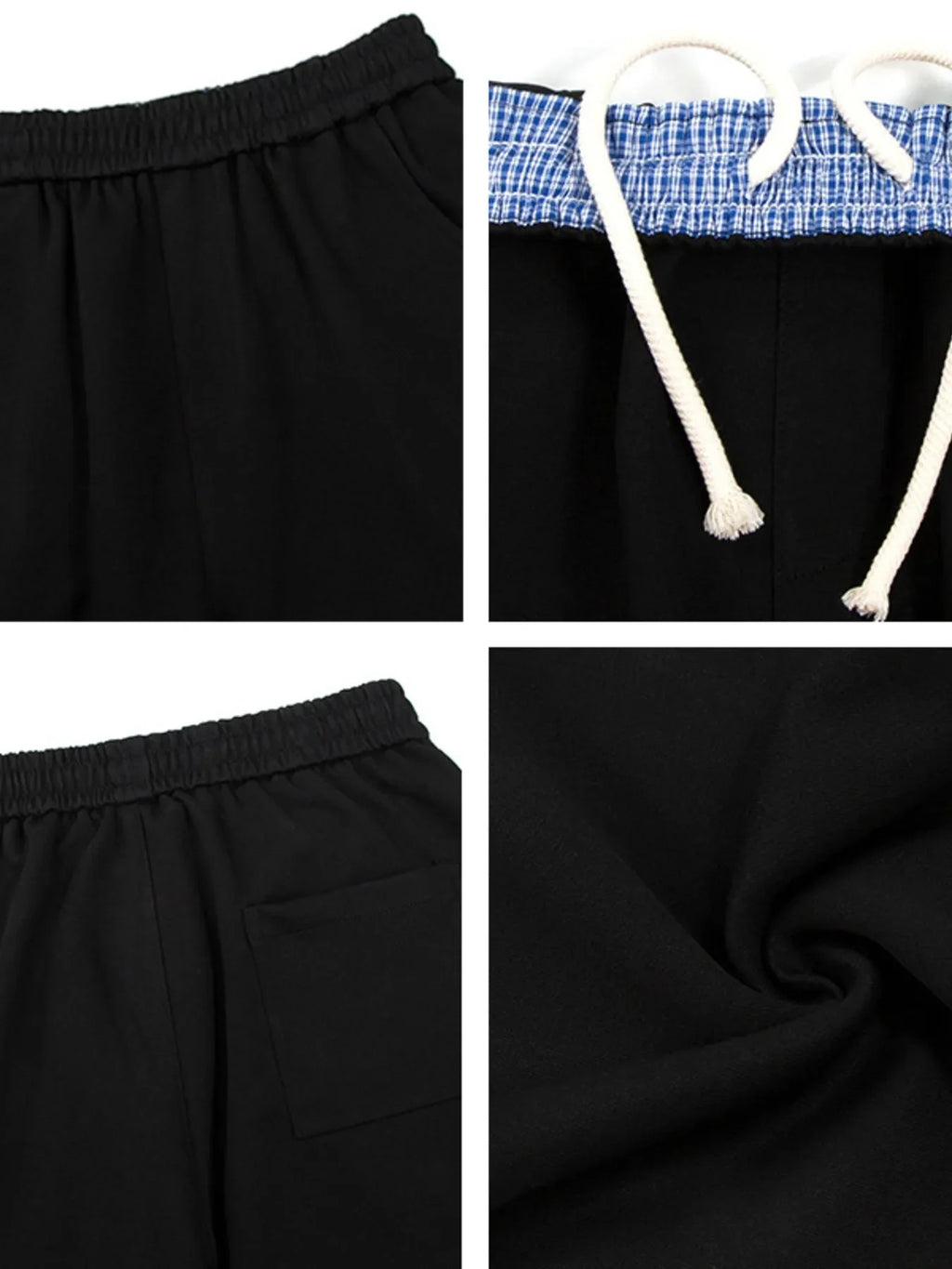 Men's Wide Leg Drawstring Casual Pants