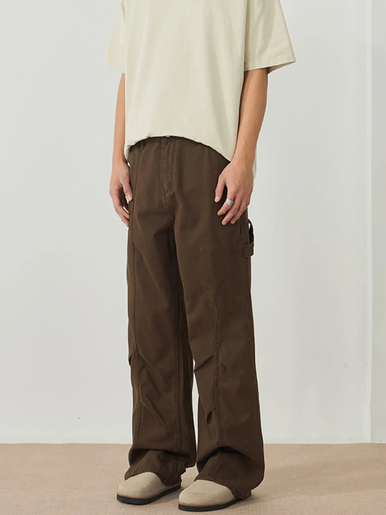 Men's Wide Leg Pants