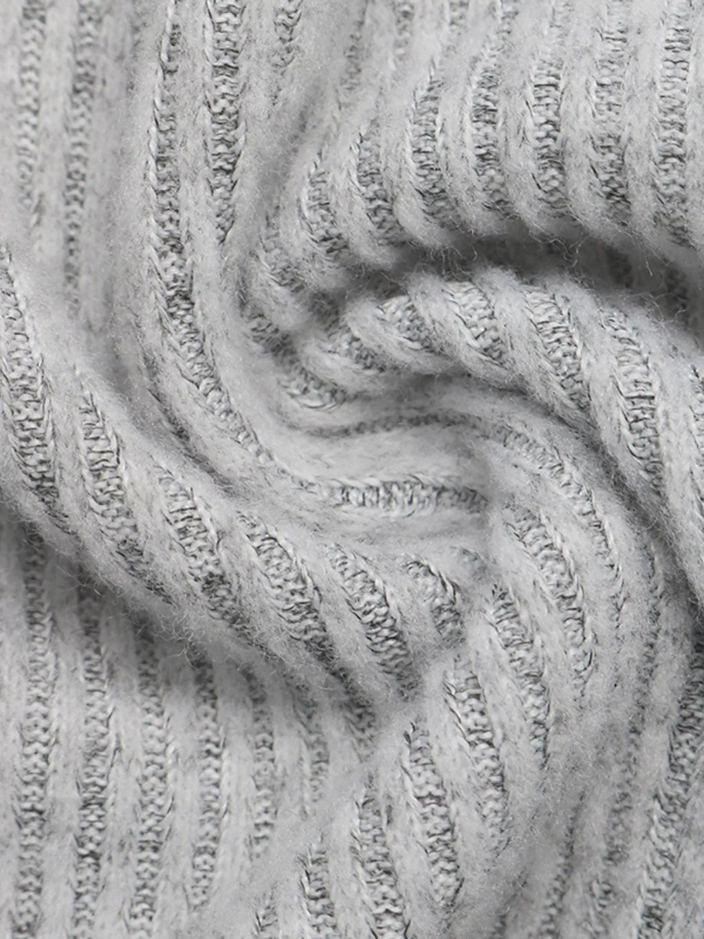 Ribbed Lace Trim Henley T-Shirt