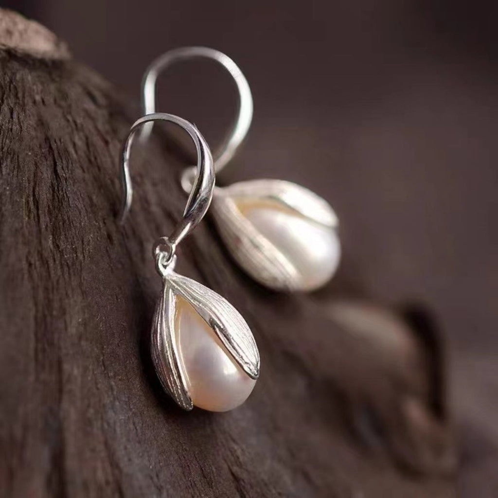 925 Sterling Silver Drop Earrings
