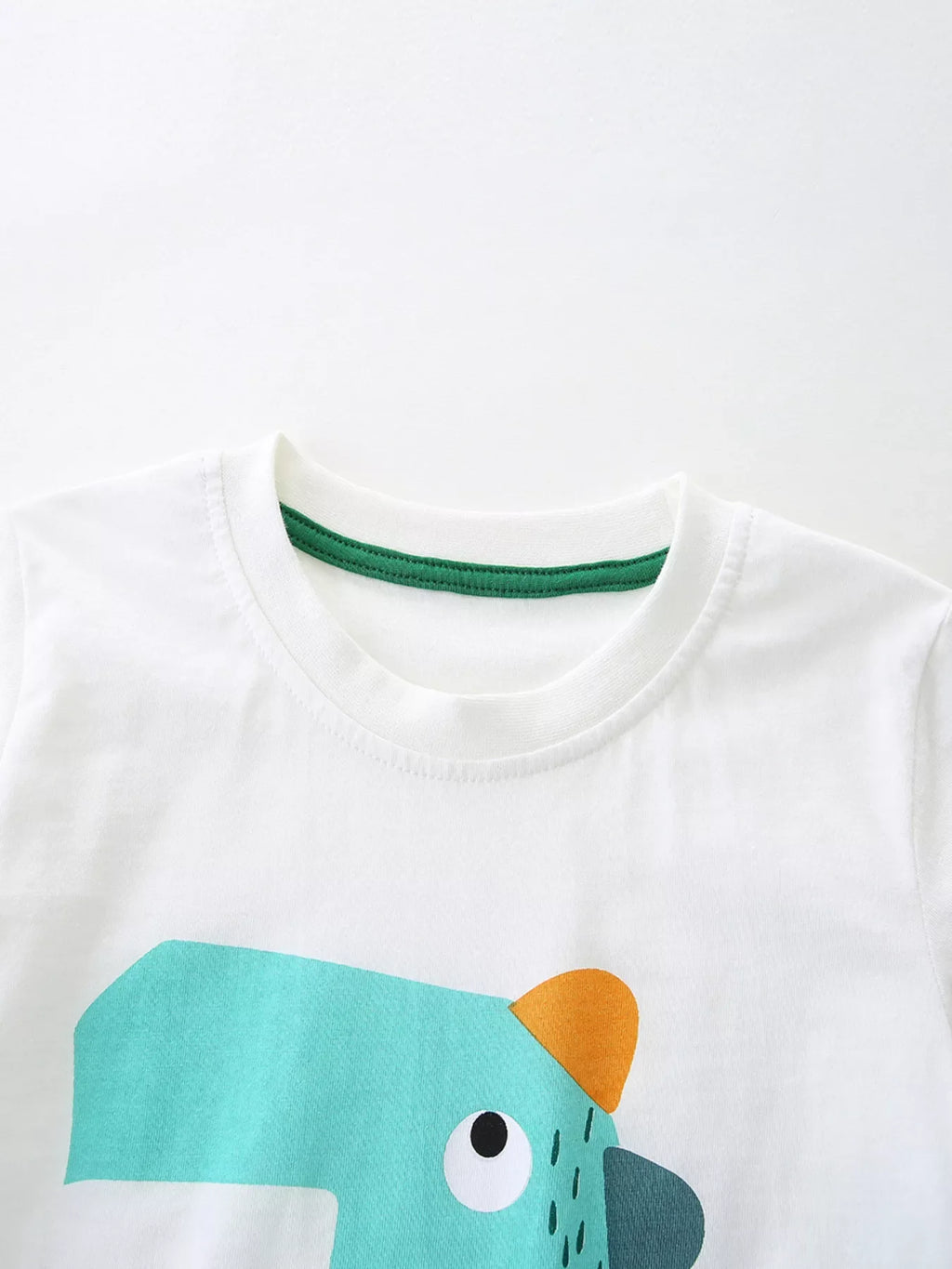 Children's Cartoon Graphic Short Sleeve T-Shirt