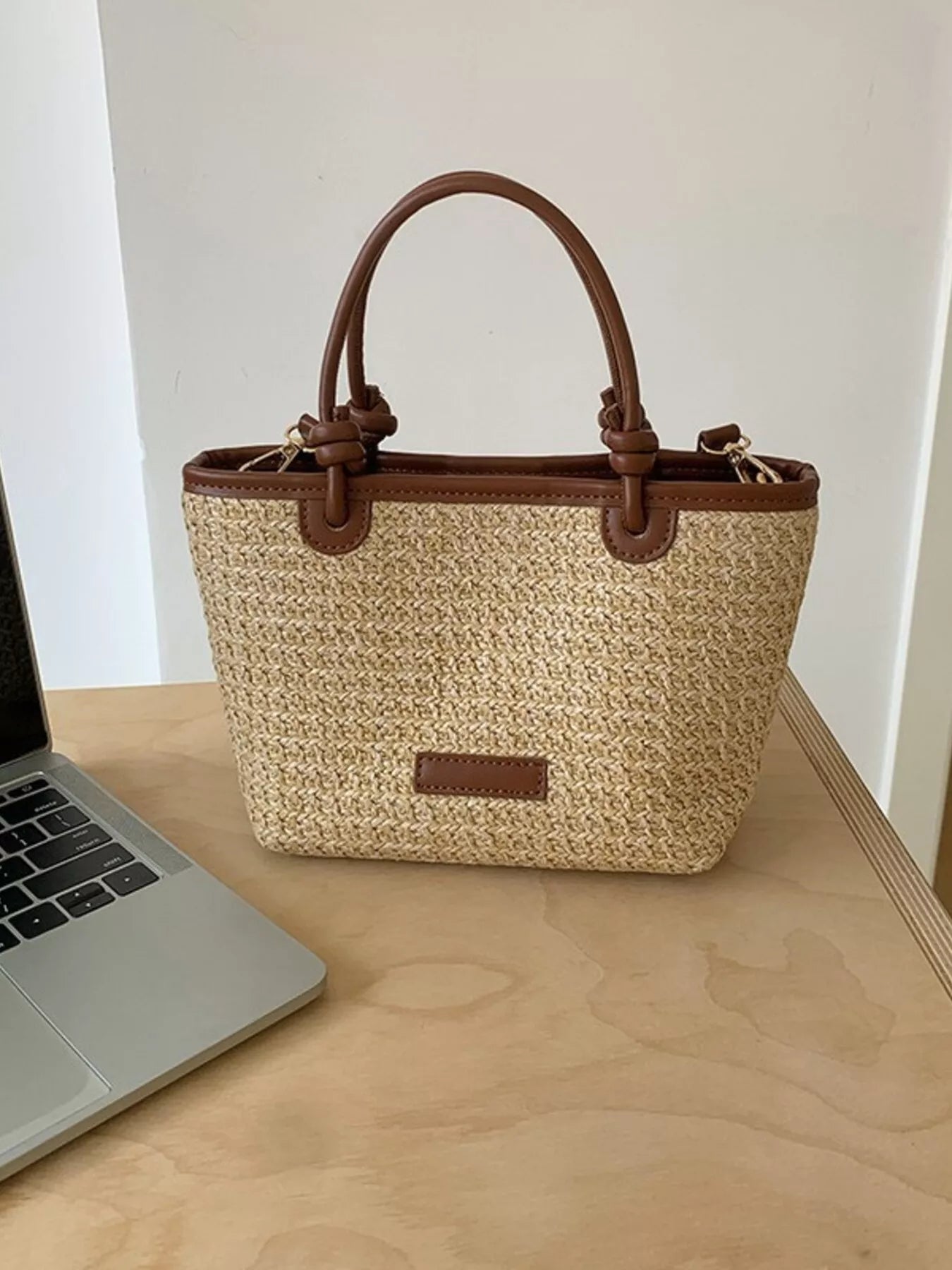 Straw Woven Crossbody Bag