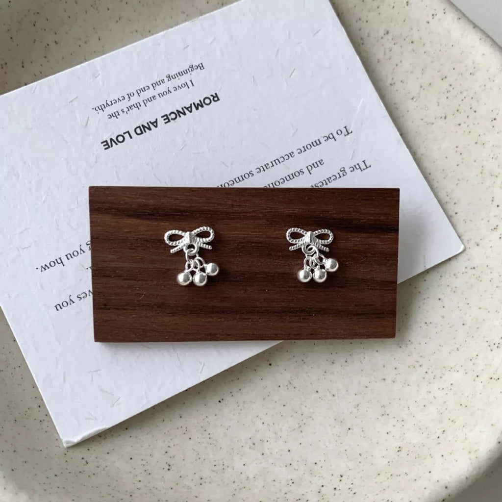 Bowknot Drop Earrings