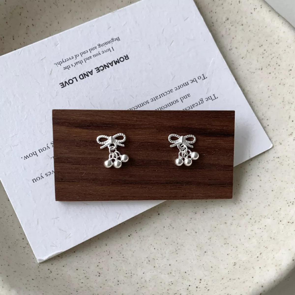 Bowknot Drop Earrings