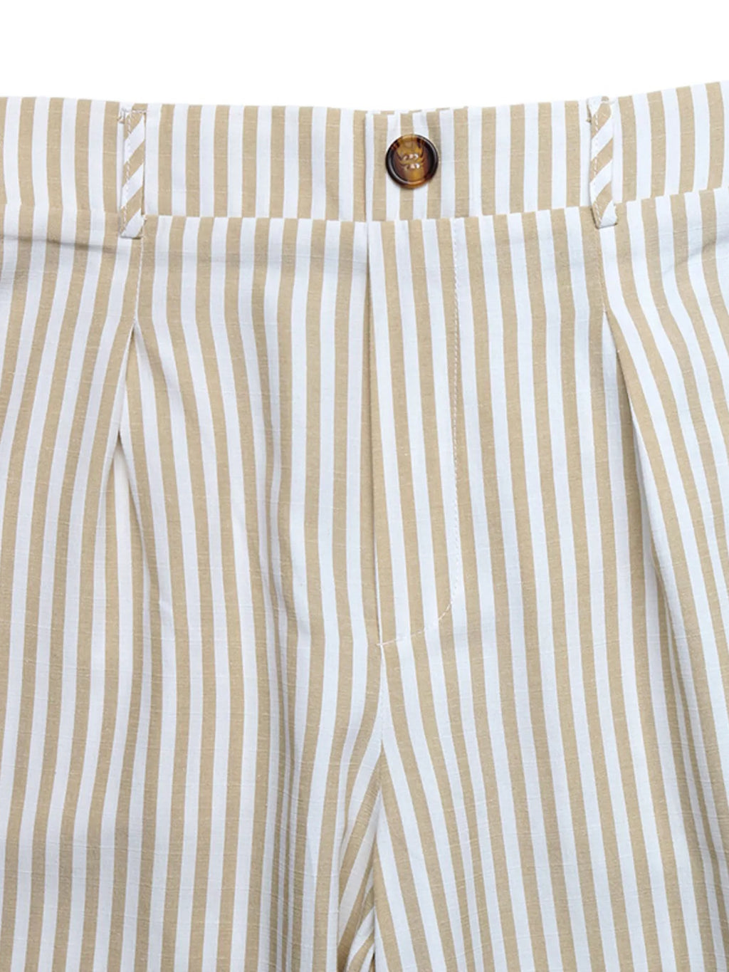 Striped Vest & Wide Leg Pants Set