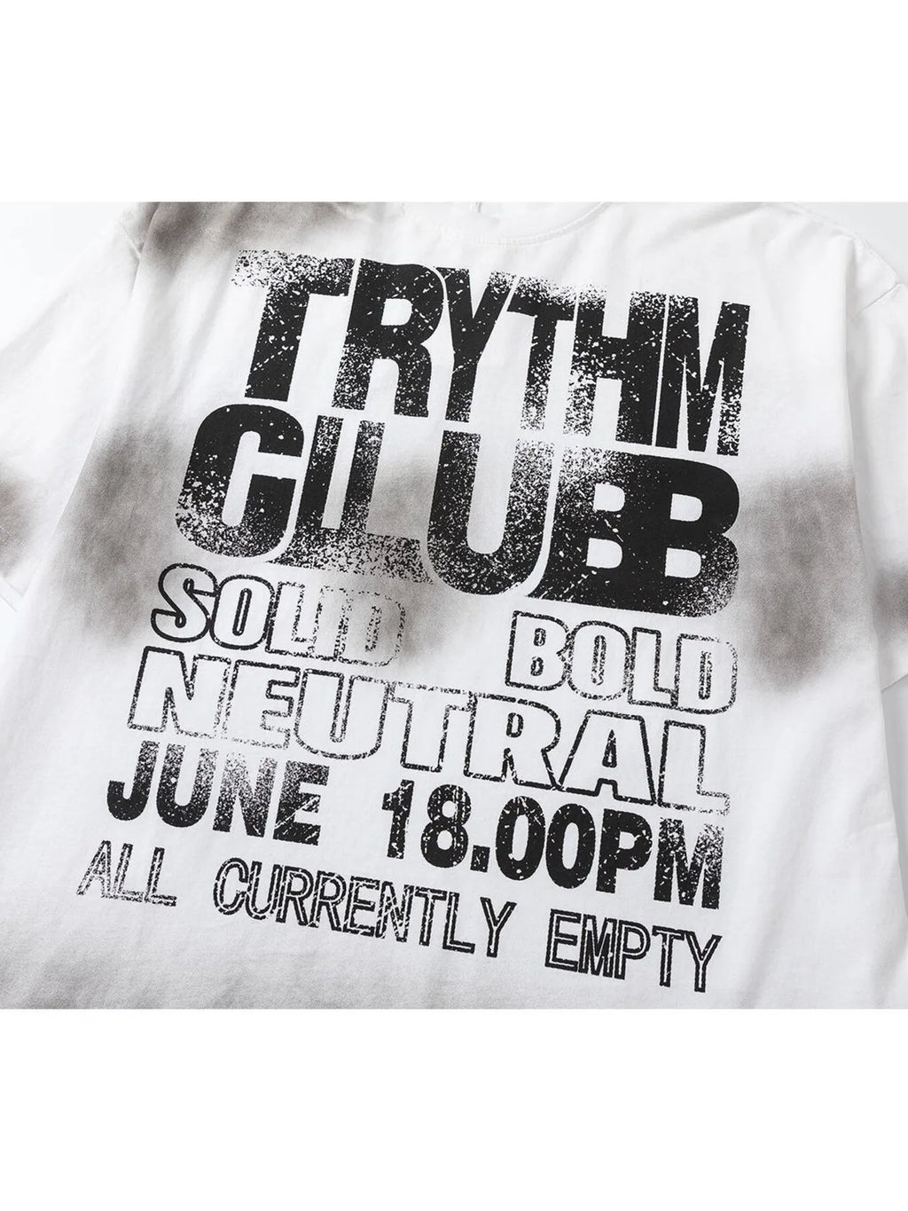 Men's Letter Graphic Round Neck Oversized T-Shirt