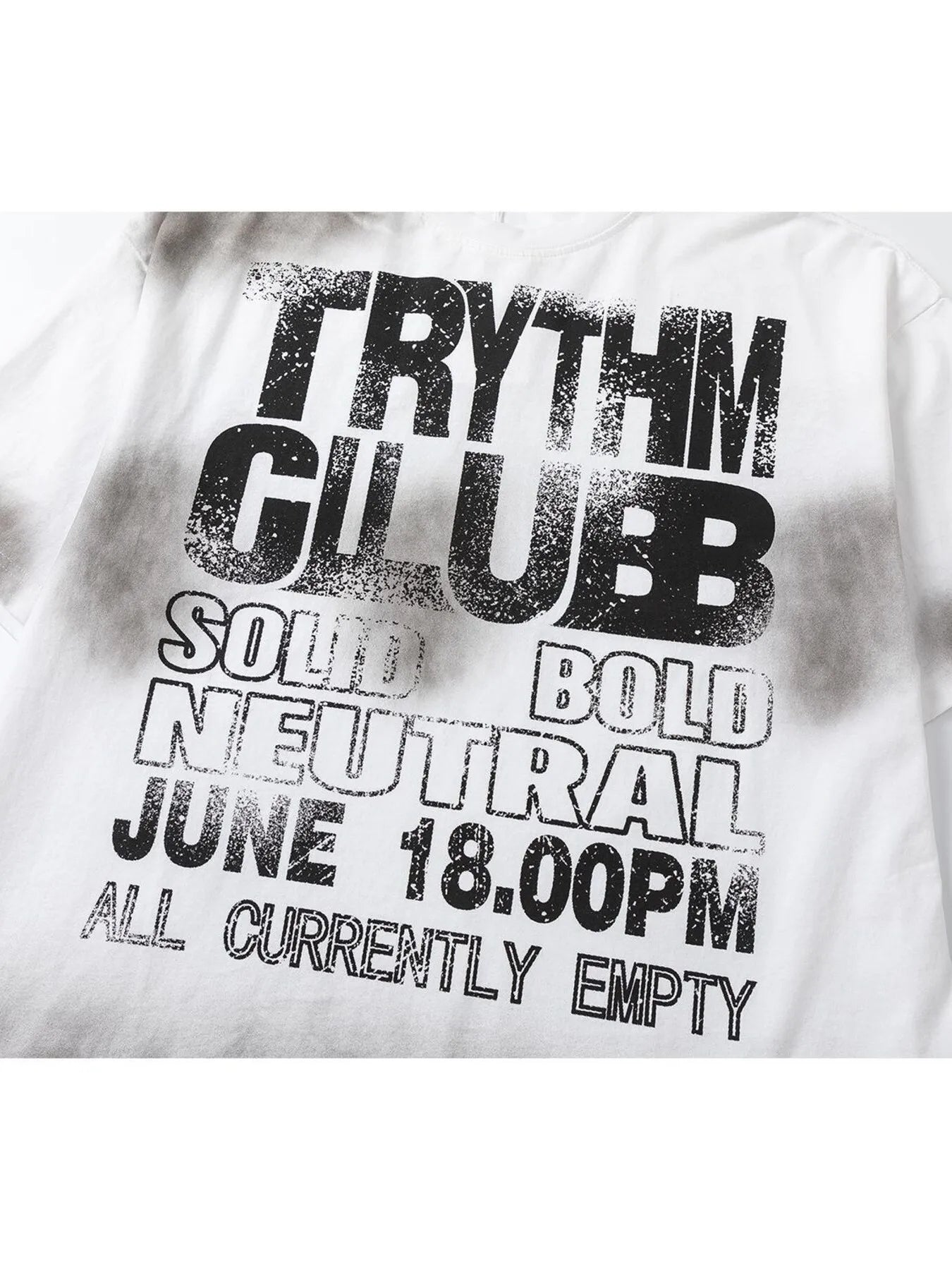 Men's Letter Graphic Round Neck Oversized T-Shirt