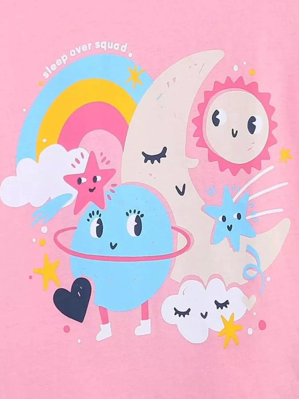 Children's Sleepover Squad Graphic T-Shirt