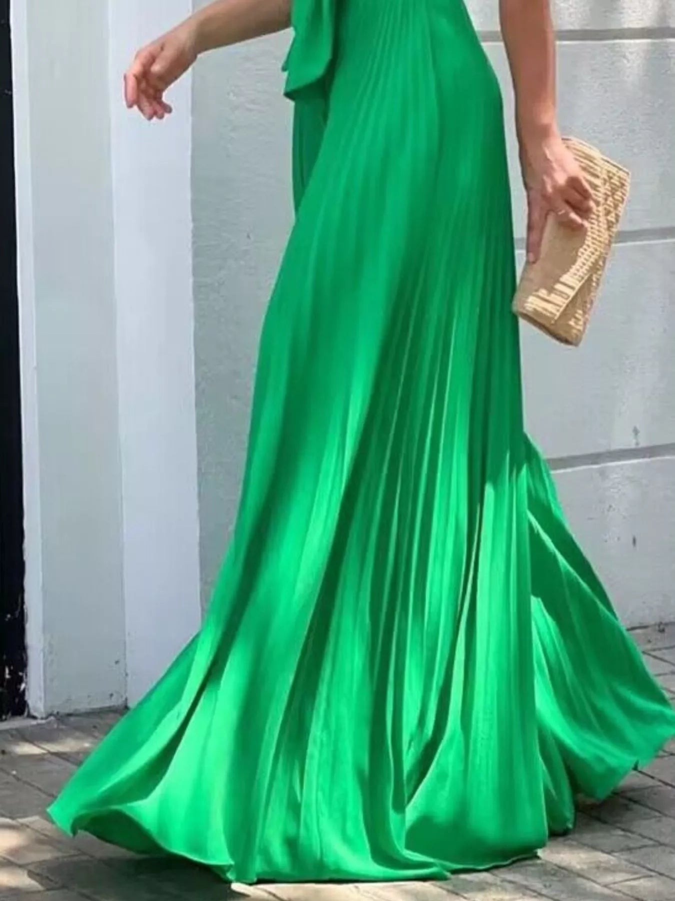 Tie Front Sleeveless Maxi Dress