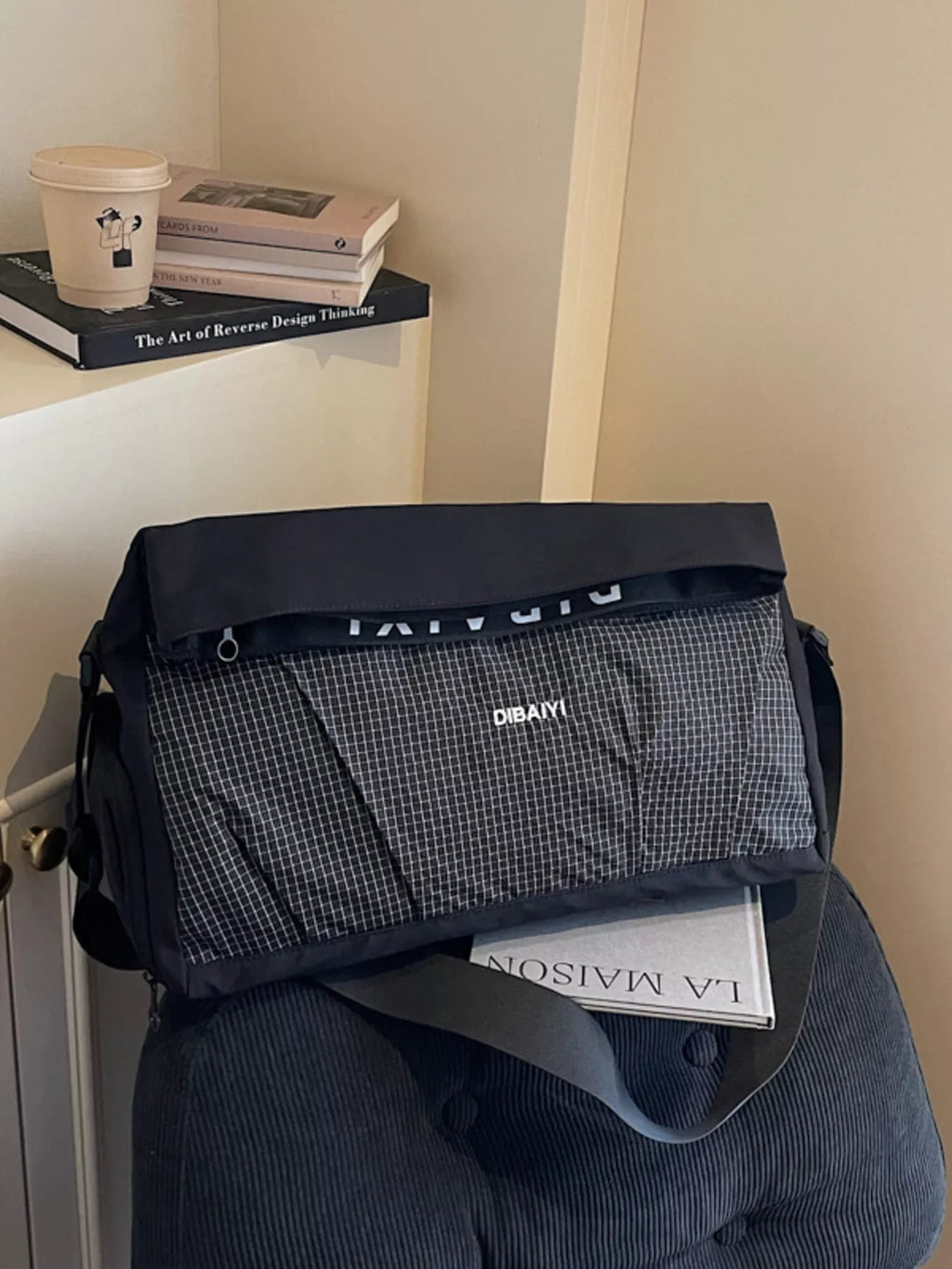 Plaid Lightweight Travel Bag