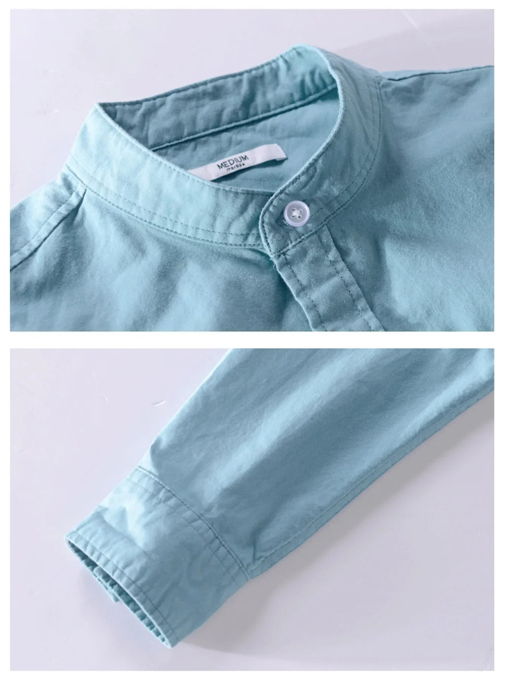 Men's Plus Size Button Up Long Sleeve Shirt