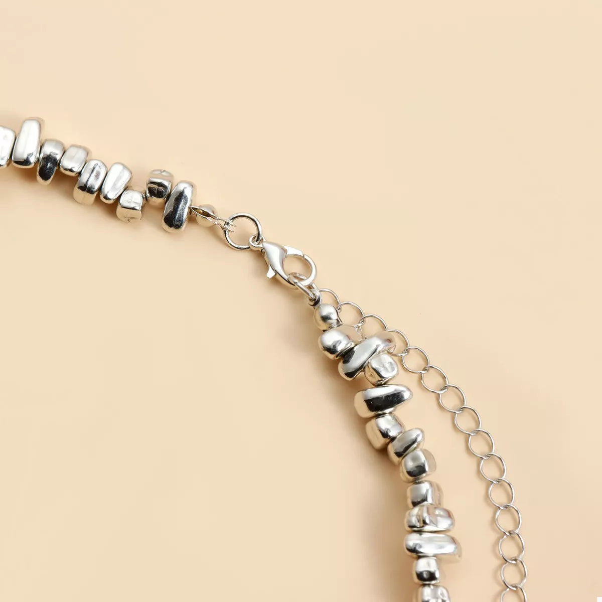 Silver-Plated Heart Necklace