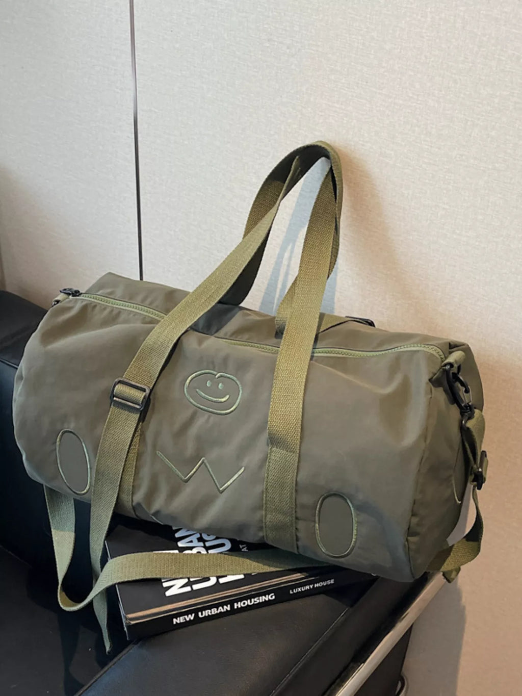 Smiley Face Duffle Bag
