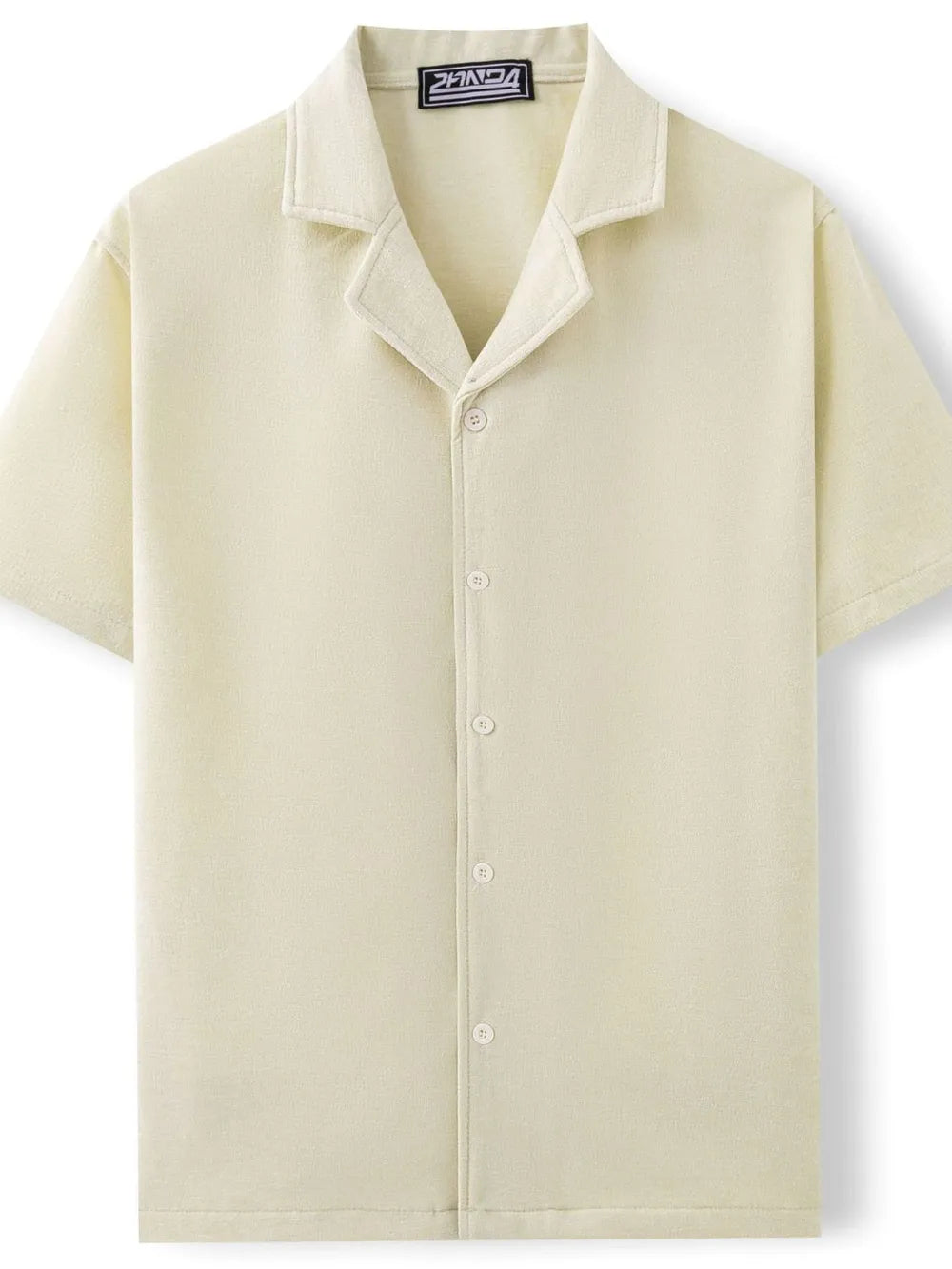 Men's Plus Size Button Down Short Sleeve Shirt